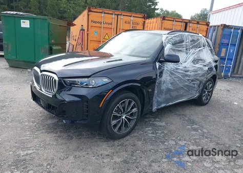2025 BMW X5 Sdrive 40I из США, поврежденный, VIN 5UX13EU06S9Y93937